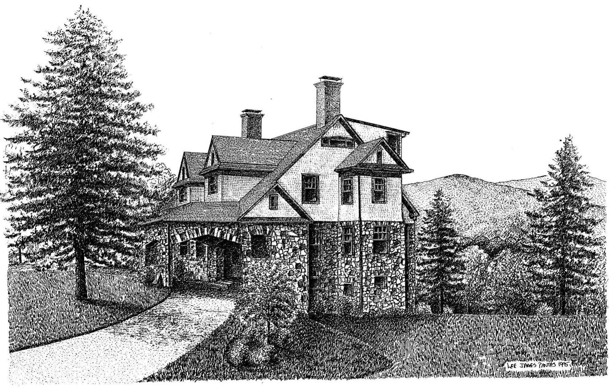North Lodge On Oakland Bed And Breakfast Asheville Buitenkant foto